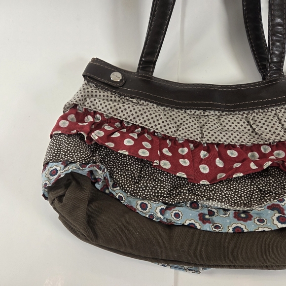 Thirty-One Multicolor Ruffle Shoulder Bag - Picture 2 of 10